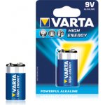 Varta High Energy 9V 1ks VARTA-4922/1 – Hledejceny.cz