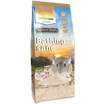 Nature Land koupací písek pro hlodavce 1 kg – Zboží Dáma