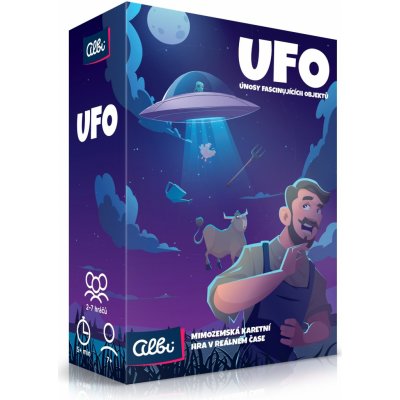 Albi UFO: Únosy fascinujících objektů - karetní hra - Albi