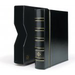 LEUCHTTURM Zásobník na mince OPTIMA CLASSIC s kazetou a s 10 listy Černá – Zboží Dáma