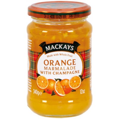 Mackays Pomerančová Zavařenina se šampaňským 340 g – Sleviste.cz