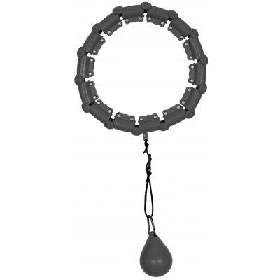 Sportprise Hula hoop 48 cm černá – Sleviste.cz