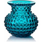 Skloglass Ručně foukaná vázička Lobelka 15cm Aquamarine Velikost: 15cm – Hledejceny.cz