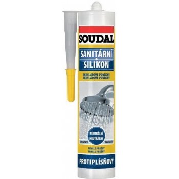 SOUDAL sanitární neutrální silikon 300g bílý