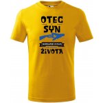 Dobrý triko dětské tričko Nerozlučná dvojka Žlutá – Hledejceny.cz