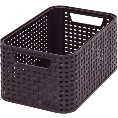 Curver Úložný box RATTAN Style S - hnědý 03614-210 – Zboží Dáma