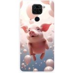 mmCase Xiaomi Redmi Note 9 prasátko s balónky – Zboží Živě