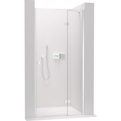 CERANO Marino L/P chrom, transparentní sklo 90x190 cm CER-420198 – Sleviste.cz