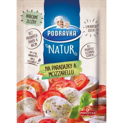 Podravka Natur Na rajčata a mozzarellu 25 g – Sleviste.cz