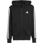 adidas 3-Stripes Full-zip Hoodie černá – Zbozi.Blesk.cz