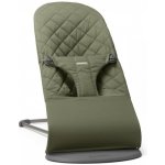 BabyBjörn lehátko Bliss Dark green Woven tmavě šedá konstrukce – Zboží Mobilmania