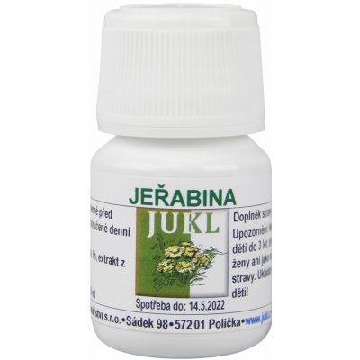 Jukl Bylinářství kořenářství Tinktura Jeřabina 30 ml – Hledejceny.cz