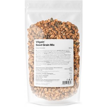 Vilgain Seed Grain Mix med a skořice 300 g