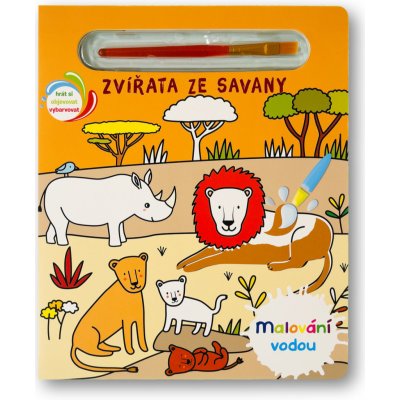 Malování vodou Zvířata ze savany – Zboží Dáma