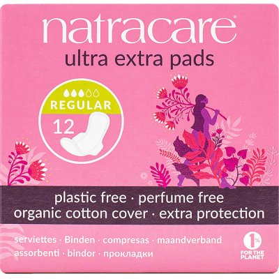 NatraCare Ultra Extra Normal vložky jednotlivě bal. 12 ks – Zboží Dáma