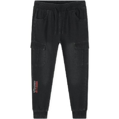 Kugo chlapecké kalhoty imitující rifle kapsáče černá – Hledejceny.cz