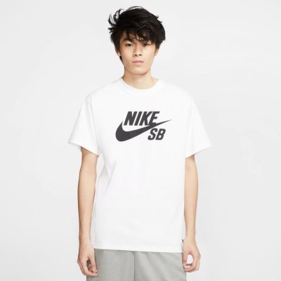 Nike SB TEE LOGO white black