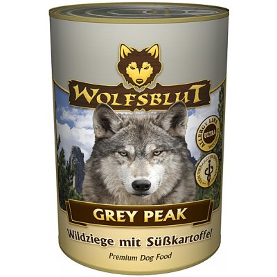 Wolfsblut konz. Grey Peak Adult koza s batáty 395 g – Zbozi.Blesk.cz