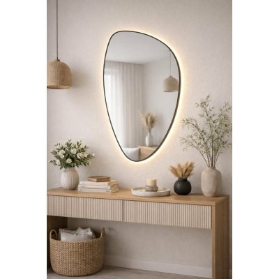 Baltica Design Stone Fluid 55x92 cm černá 5904107932705 – Hledejceny.cz
