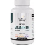 Adelle Davis Vitamin B3 nikotinamid 400 mg 60 kapslí – Hledejceny.cz