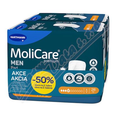 MoliCare Men 4 kapky Duopack 2 x 14 ks – Zboží Mobilmania