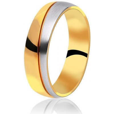MPM Snubní ocelový prsten z chirurgické oceli Wedding ring 70131 B – Sleviste.cz