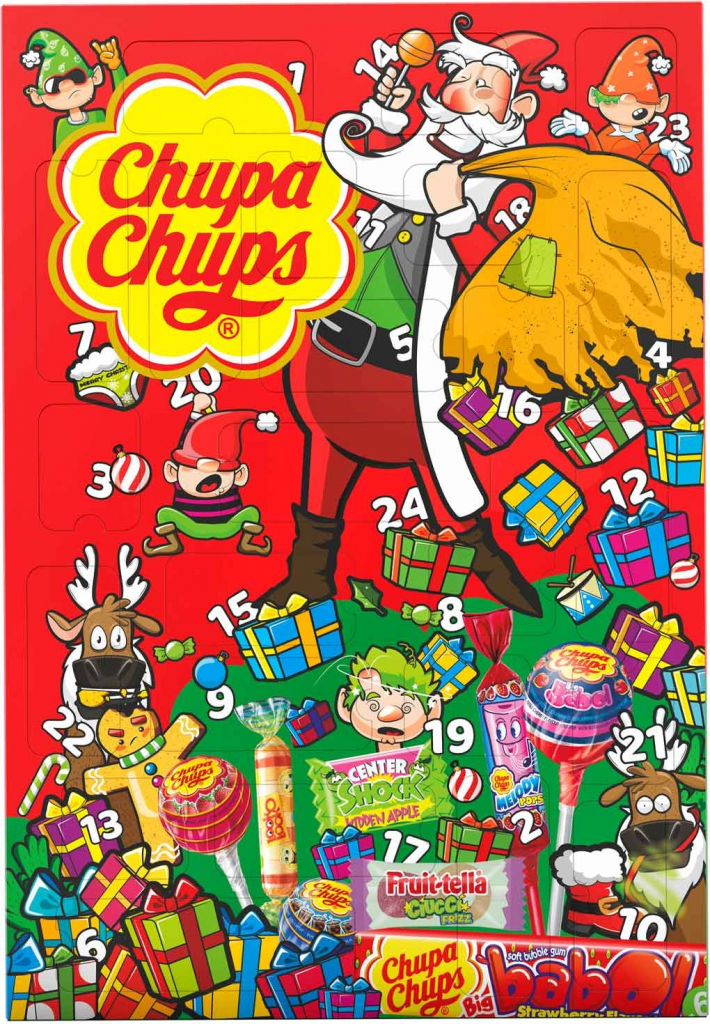 Chupa Chups adventní kalendář 210,6g