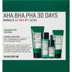 Some By Mi AHA BHA PHA 30 Days Miracle AC SOS mycí pěna 30 ml + tonikum 30 ml + sérum 10 ml + krém 20 g dárková sada – Sleviste.cz