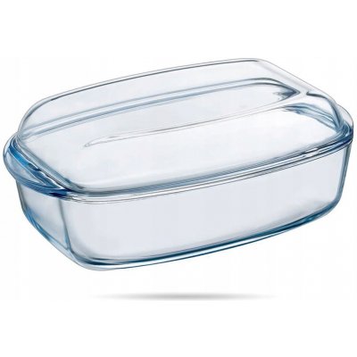 Pyrex Skleněná zapékací mísa s víkem 33x20cm 4,5l – Zboží Dáma