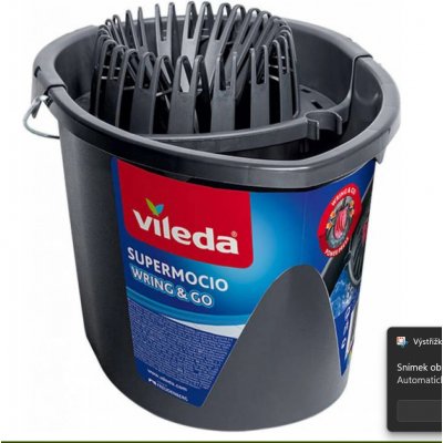 Vileda Super Mocio Wring and Go Vědro se ždímacím košem – Sleviste.cz