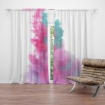 Sablio Závěs Barevný kouř: 2ks 140x250cm – Hledejceny.cz