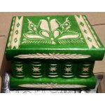 Tajná skříňka 7 tahů velikost M zelená světle z Transylvánie – Sleviste.cz