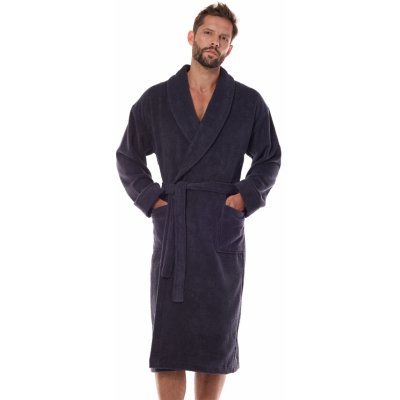 L&L 2450 dlouhý pánský župan antracit – Zboží Dáma