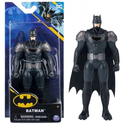 Spin Master DC Batman v černém brnění se stříbrnými prvky 2013361 – Zboží Mobilmania