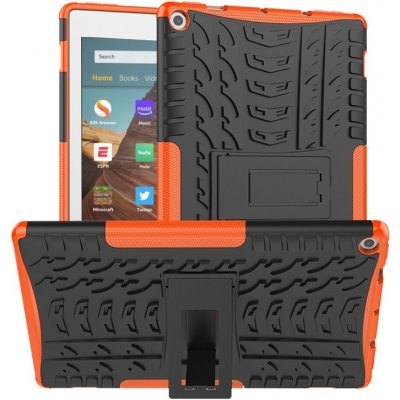 Protemio STAND Extra odolný obal Amazon Kindle Fire HD 10 2019/2017 9. generace / 7. generace 54269 oranžové – Zboží Mobilmania