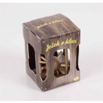 Ježek v kleci dřevěný elegantní – Zbozi.Blesk.cz