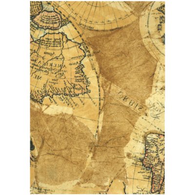 Papír Décopatch 1ks Mapa – Zboží Dáma