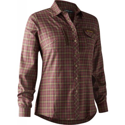 Košile Deerhunter Lady Ava Red Check – Zboží Dáma
