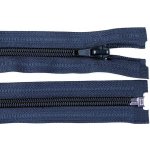 Pro Háčkování Spirálový zip No 5 dělitelný 40 cm tmavě modrý – Hledejceny.cz