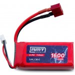 RMT Models Li-Pol 1600 mAh 7,4V 30C T-Dean – Zboží Dáma