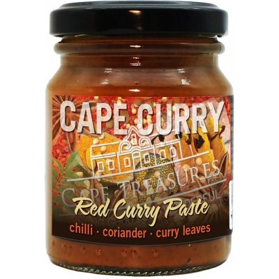 Cape Treasures Červená kari pasta Cape Malay z Jižní Afriky 125 ml – Zboží Dáma