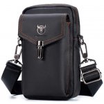 Bullcaptain pánská kožená taška i ledvinka Caridad černá YB076 – Zboží Dáma