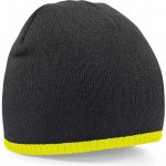 Beechfield dvoubarevná zimní čepice beanie fluorescenční žlutá – Hledejceny.cz