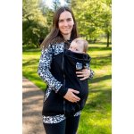 Jsem máma nosicí mikina s kapucí Sněžný leopard – Zboží Dáma