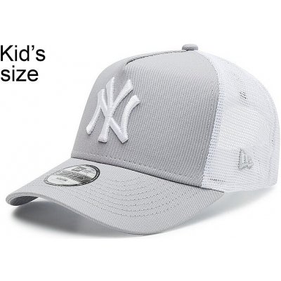 New Era 9FO AF Clean Trucker MLB New York Yankees Child Grey/White – Zboží Mobilmania