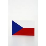 Samolepka vlajka ČR, 21 x 14 cm – Zboží Dáma