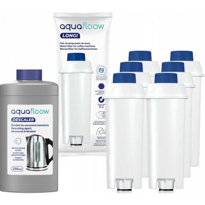 AquaFloow Delonghi 6 ks + odvápňovač 250ml – Zboží Mobilmania
