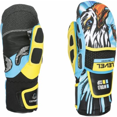 Level Worldcup JR CF Mitt Yellow-Blue – Zboží Mobilmania