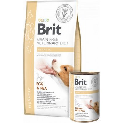 Brit Veterinary Diets Dog GF Hepatic 400 g – Zboží Mobilmania