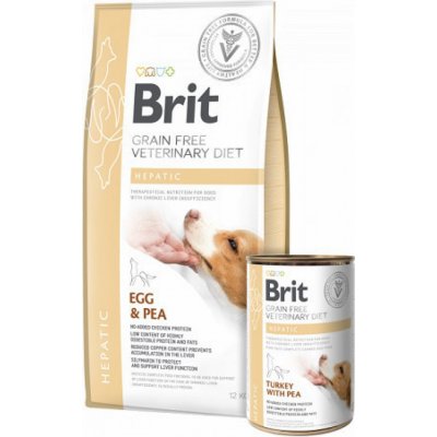 Brit Veterinary Diets Dog GF Hepatic 400 g